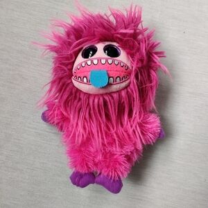 TY Beanie Boo Frizzys Zeezee The Monster 15 Cm Tall Pink Plush